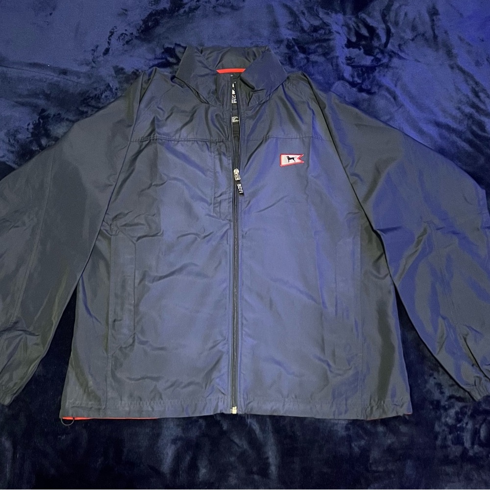 Vintage “The Black Dog” Zip Up Wind Breaker Jacket